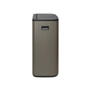 Bo Touch Bin 2 x 30L - Platinum