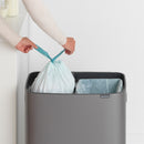 Bo Touch Bin 2 x 30L - Platinum