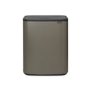 Bo Touch Bin 2 x 30L - Platinum