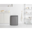 Bo Touch Bin 2 x 30L - Platinum