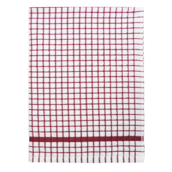 Poli-Dri Burgundy Tea Towel