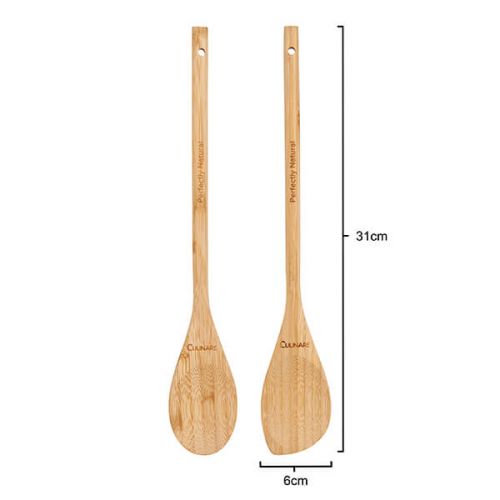 Naturals Wooden Spoon 2 Piece Set