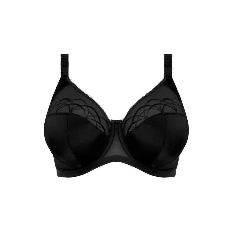 Cate Full Cup Banded Bra - Black