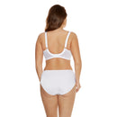 Cate Full Cup Banded Bra - White