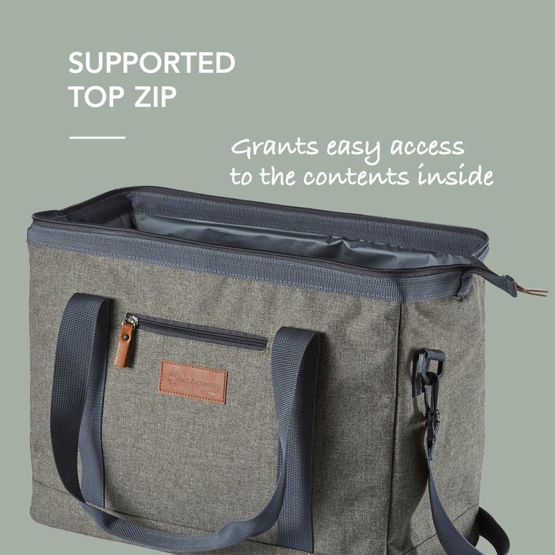 Heritage Picnic Tote Bag Green