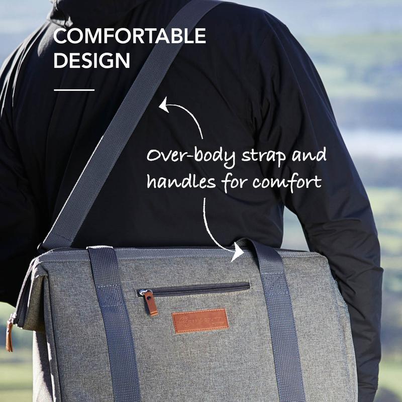 Heritage Picnic Tote Bag Green