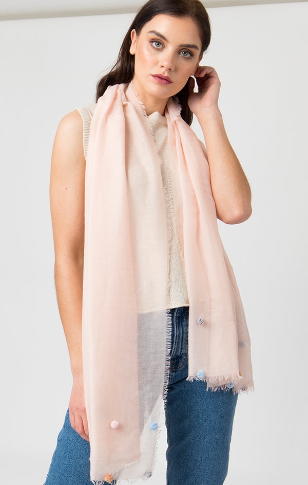 Clara Scarf - Pink