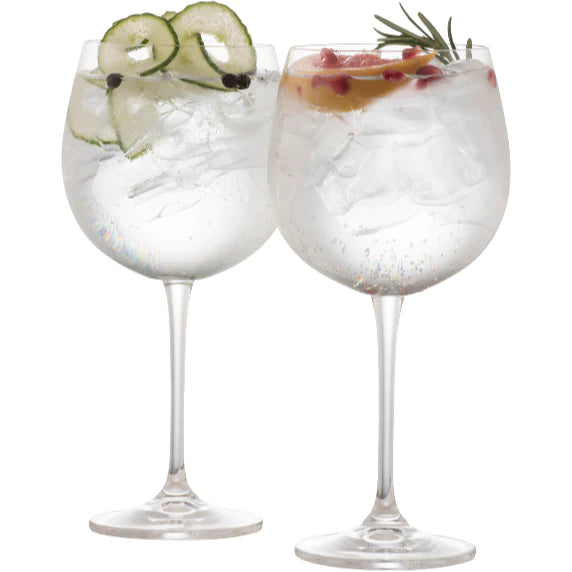 Elegance Gin Tonic Glass Pair