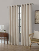 Clayton Beige Readymade Curtains - 66x72