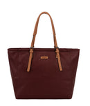 Large Shoulder Handbag - Bordeaux