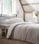 Cottage Garden Duvet Cover Set - Grey