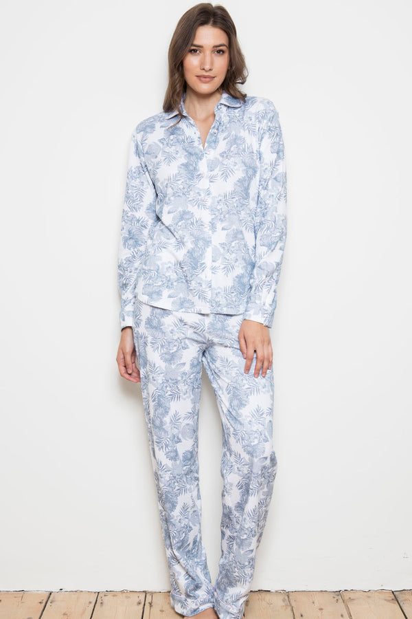 Peblepalm Pyjama - White