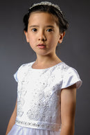 Lola Communion Dress - White