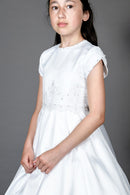Deanna Communion Dress - White