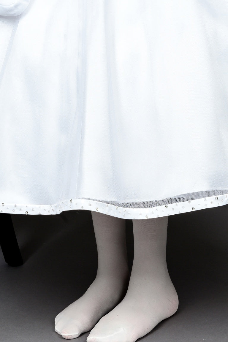 Deanna Communion Dress - White
