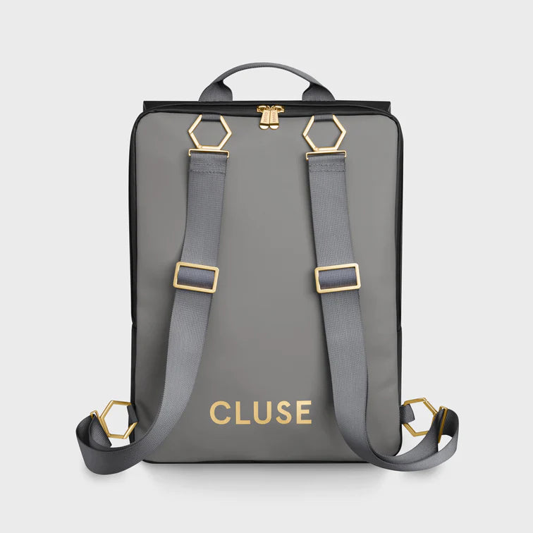 Le Réversible Backpack - Black Grey / Gold