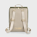 Le Réversible Backpack - Dark Green Moss/Gold