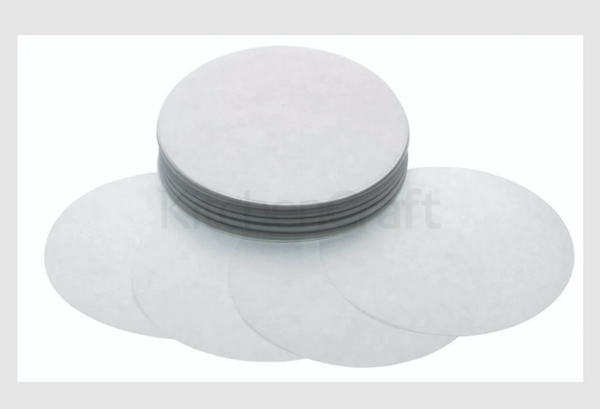 Set 250 Hamburger Wax Discs
