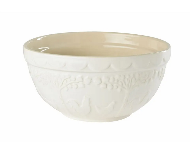 The Pantry Small White Ceramic Bowl 18x18x10cm