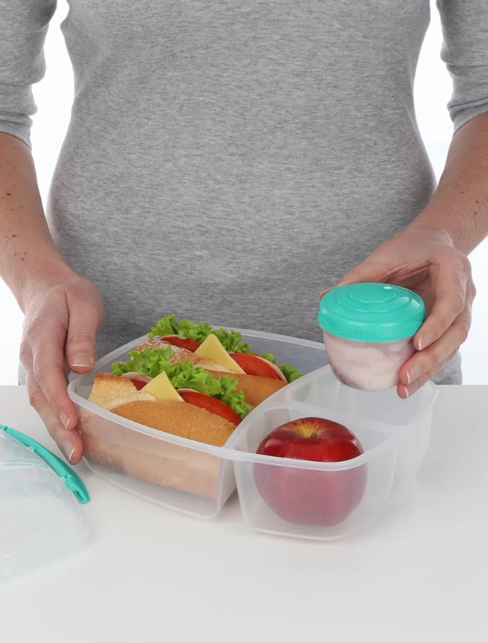 2L Triple Split with Yogurt Pot