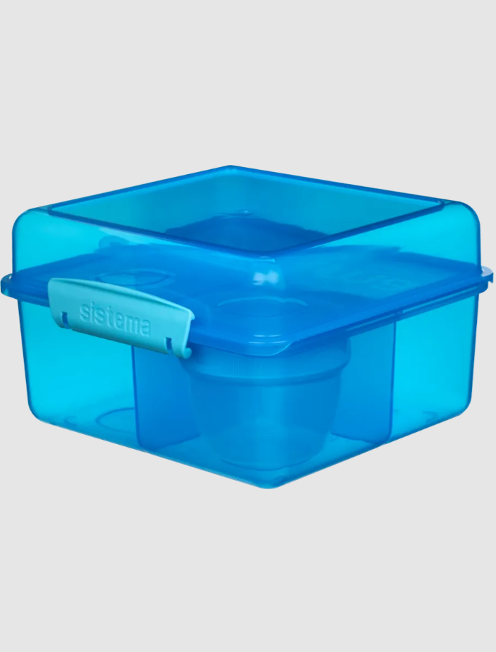 2L Lunch Cube Max With Yoghurt Pot