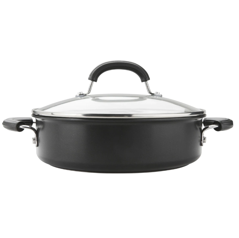 Total 28cm Hard Anodized Sauteuse