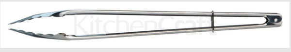 Standard Stainless Steel 40cm Food Tongs