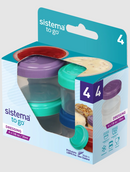 Set Of 4 Dressing Pots- 35ml