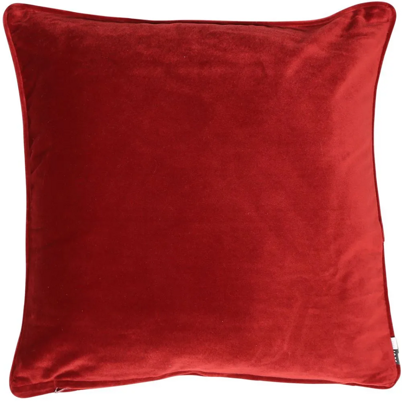Juniper Luxe-Bloodred Cushion
