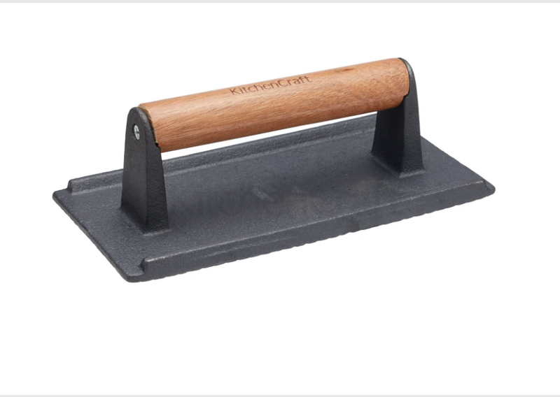 Cast Iron Grill Press