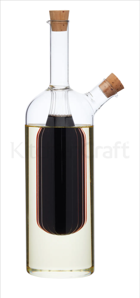 World of Flavours Dual Oil and Vinegar Bottle