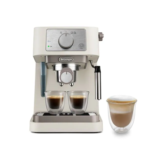 Stilosa Manual Espresso Maker - Cream
