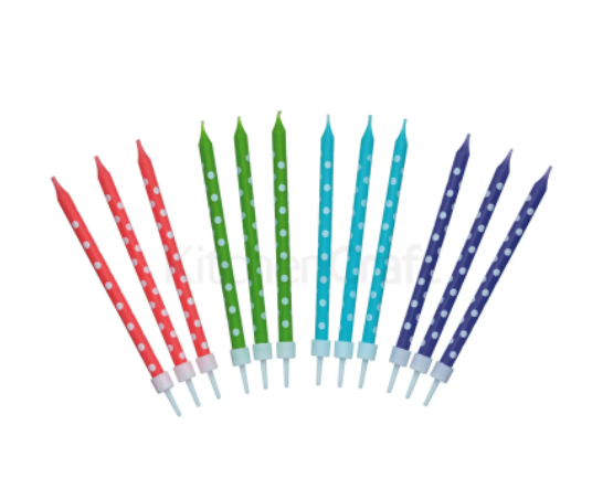 Sweetly Does It Pack of 24 Celebration Candles