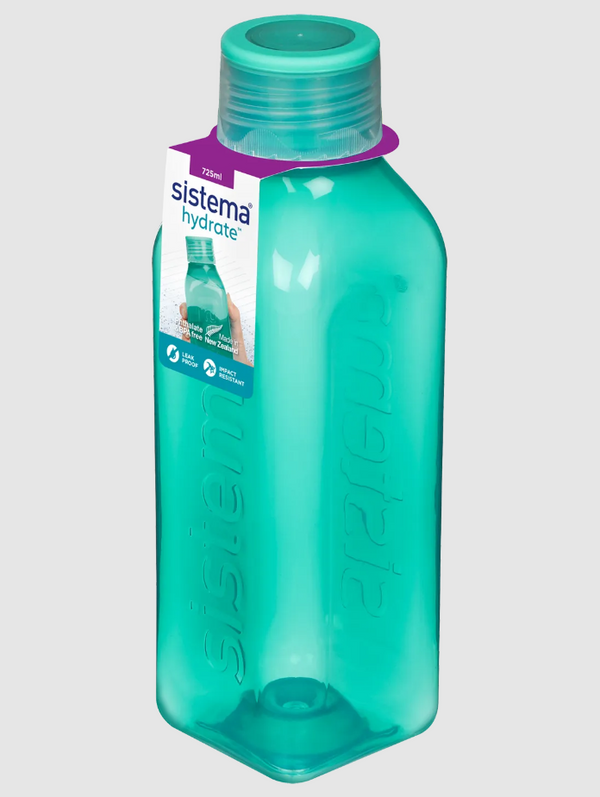 725ml Square Bottle Assorted Colours