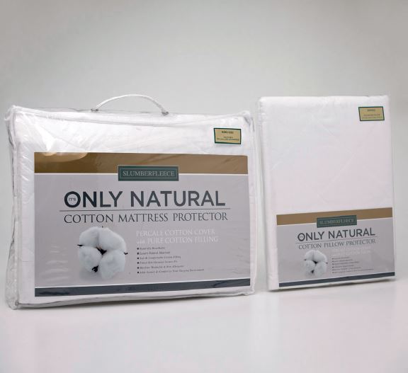 Only Natural Cotton Filled Mattress Protector