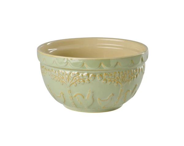 The Pantry Large Sage Green Ceramic Bowl 27x27x13cm