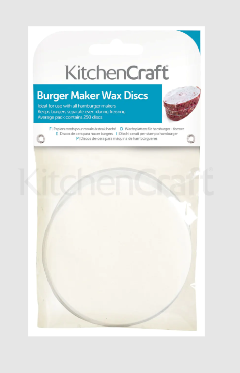 Set 250 Hamburger Wax Discs