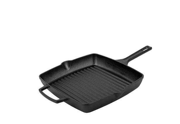 Nadiya Hussain 27cm Cast Iron Square Grill Pan