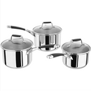 Induction 3 Piece Saucepan Set