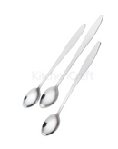 Set of 3 Stainless Steel Ice Cream / Soda Spoons