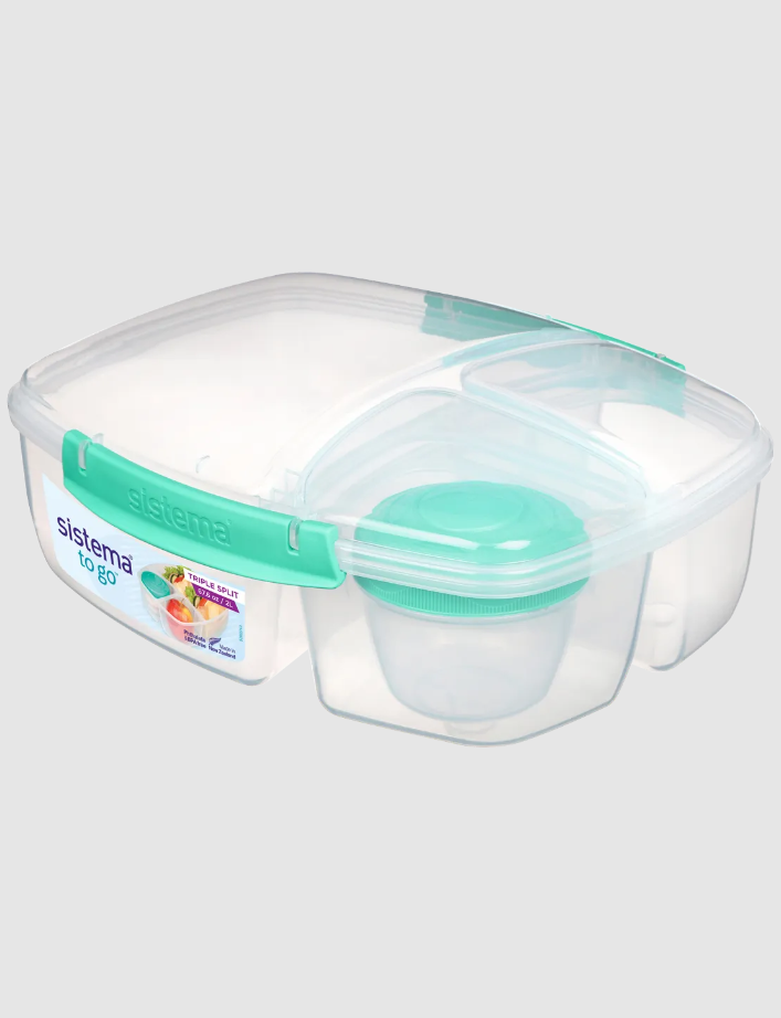 2L Triple Split with Yogurt Pot