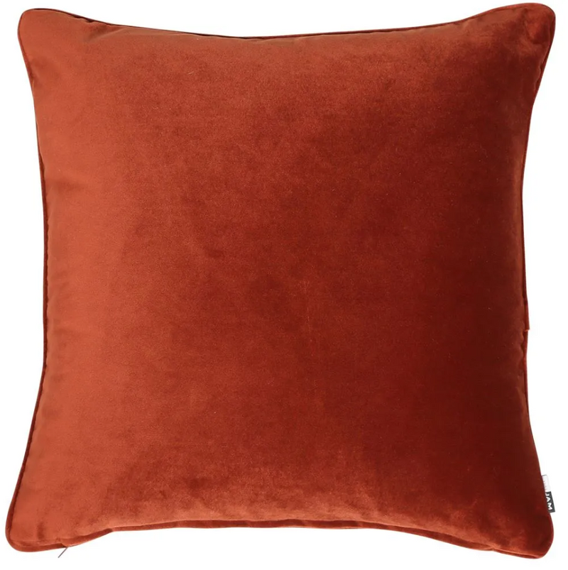Luxe Paprika Cushion