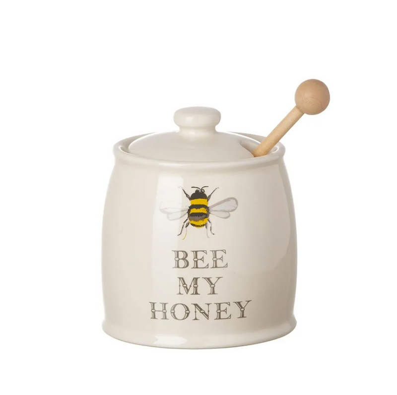 Majestic Bee Honey Pot & Dipper