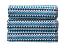 Carnaby Stripe Towel - Blue