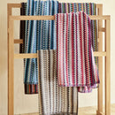 Carnaby Stripe Towel - Berry