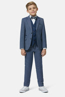 Cedro 3 Piece Suit - Ice