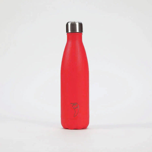 Neon Red 500ml Water Bottle
