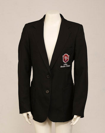 1880 Girls Crested Blazer - Black