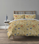 Olia Duvet Cover Set - Ochre