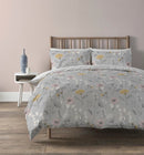 Olia Duvet Cover Set - SIlver